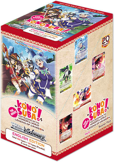 Konosuba Legend of the Crimson Booster Box (English Edition)